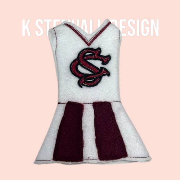 Cheer Gamecocks Elf Sweater