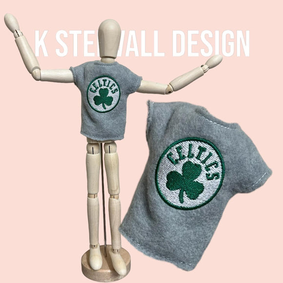 Irish Boston basketball Christmas elf shirts